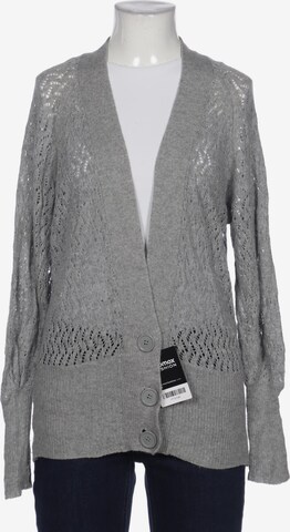 MANGO Sweater & Cardigan in S in Grey: front