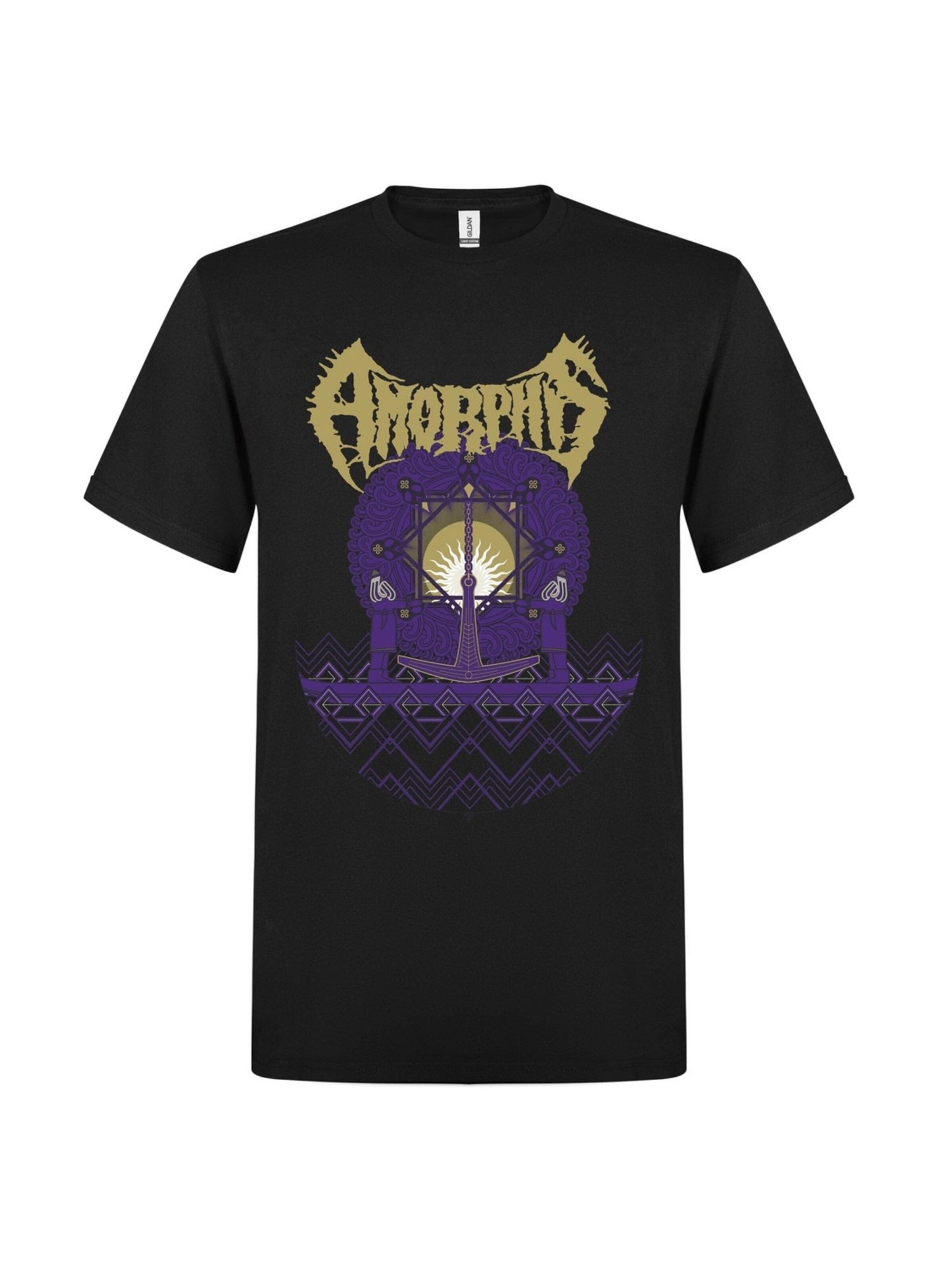 Amorphis Shirt 'Amorphis Forge' in Black: front