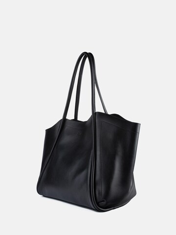 L37 HANDMADE SHOESShopper torba 'BIG BIG WORLD NEW' - crna boja