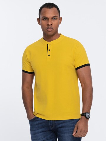 T-Shirt Ombre en jaune : devant