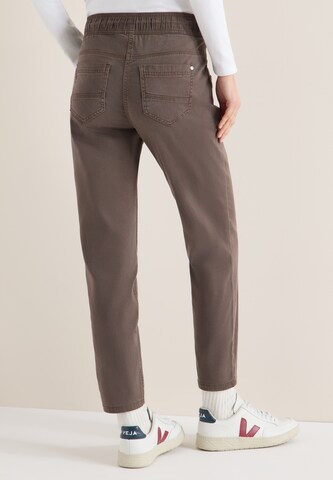 CECIL Слим Штаны 'Tracey' в Коричневый