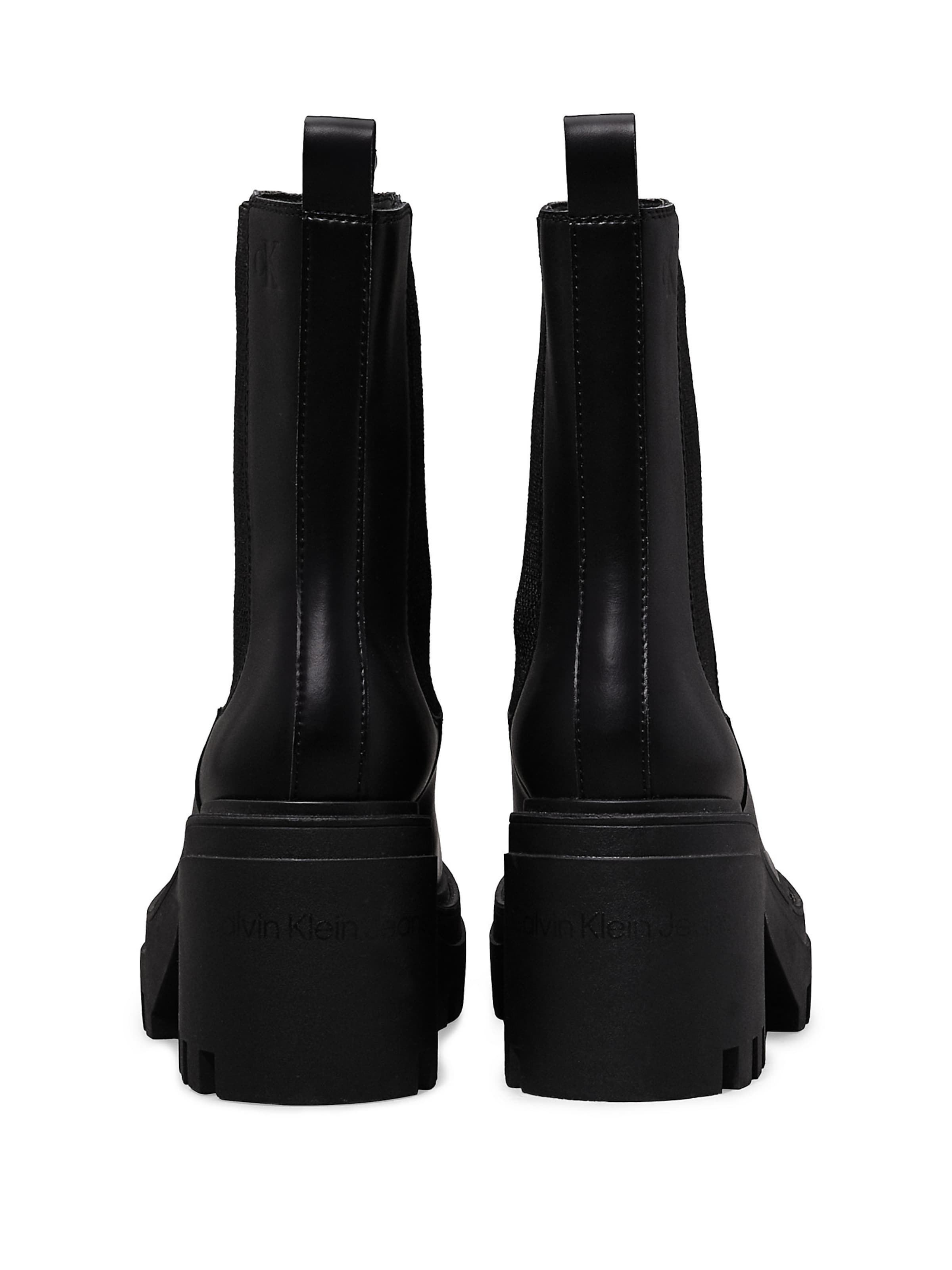 Calvin Klein Chelsea Boots 'Chunky' in Schwarz