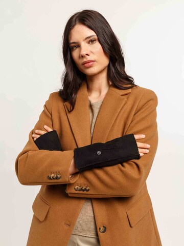 LOEVENICH Handstulpen in Schwarz