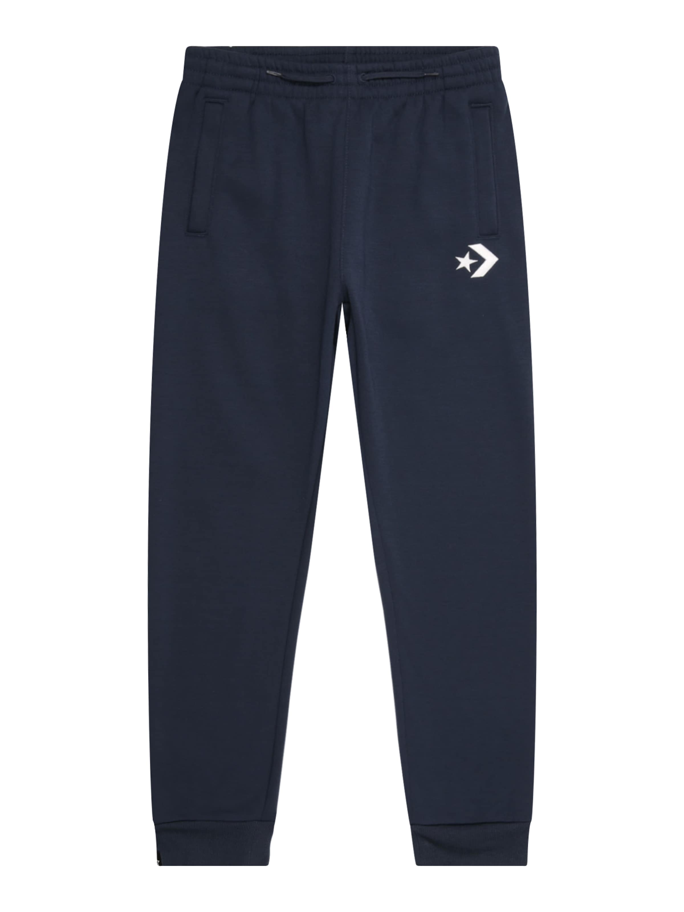 CONVERSE Zúžený Kalhoty – modrá: přední strana