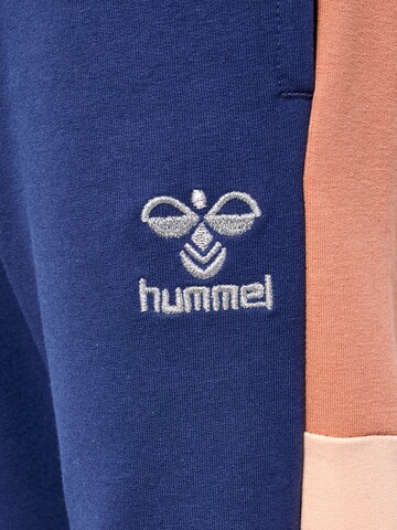 Hummel Regular Workout Pants 'BLOXI' in Blue