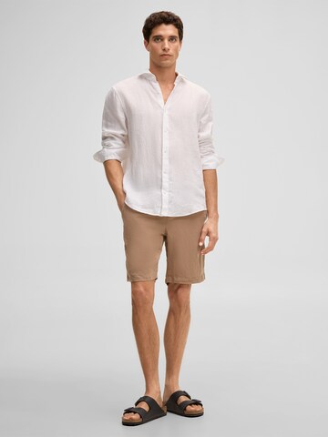 STRELLSON Regular fit Button Up Shirt 'Ceasar' in White