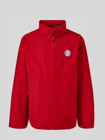 FC BAYERN MÜNCHEN Between-Season Jacket in Red: front