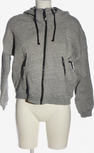 EDC BY ESPRIT Kapuzensweatshirt in M in hellgrau / schwarz, Produktansicht