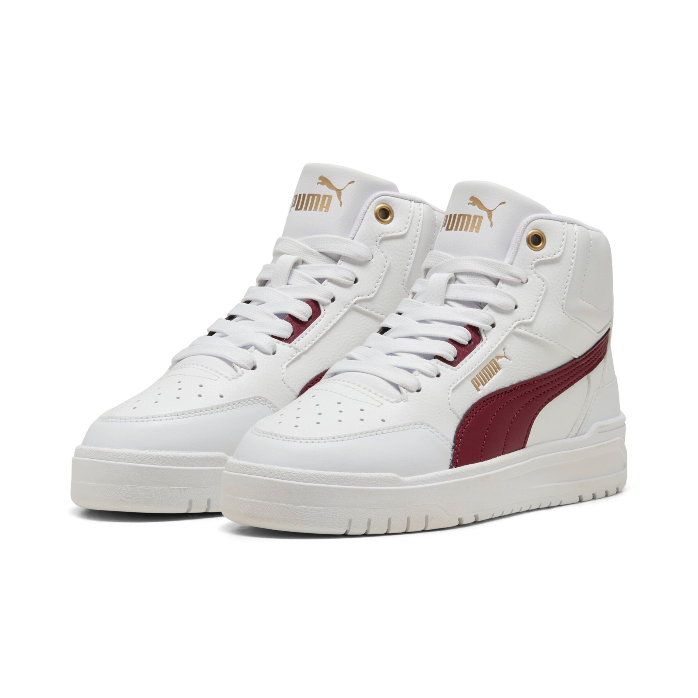 PUMA High-Top Sneakers in White