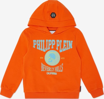 Philipp Plein Sweatshirt in Oranje: voorkant