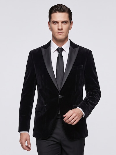 ALLTHEMEN Sakko 'Lichtung'‌‌‌ in 46 in schwarz, Produktansicht