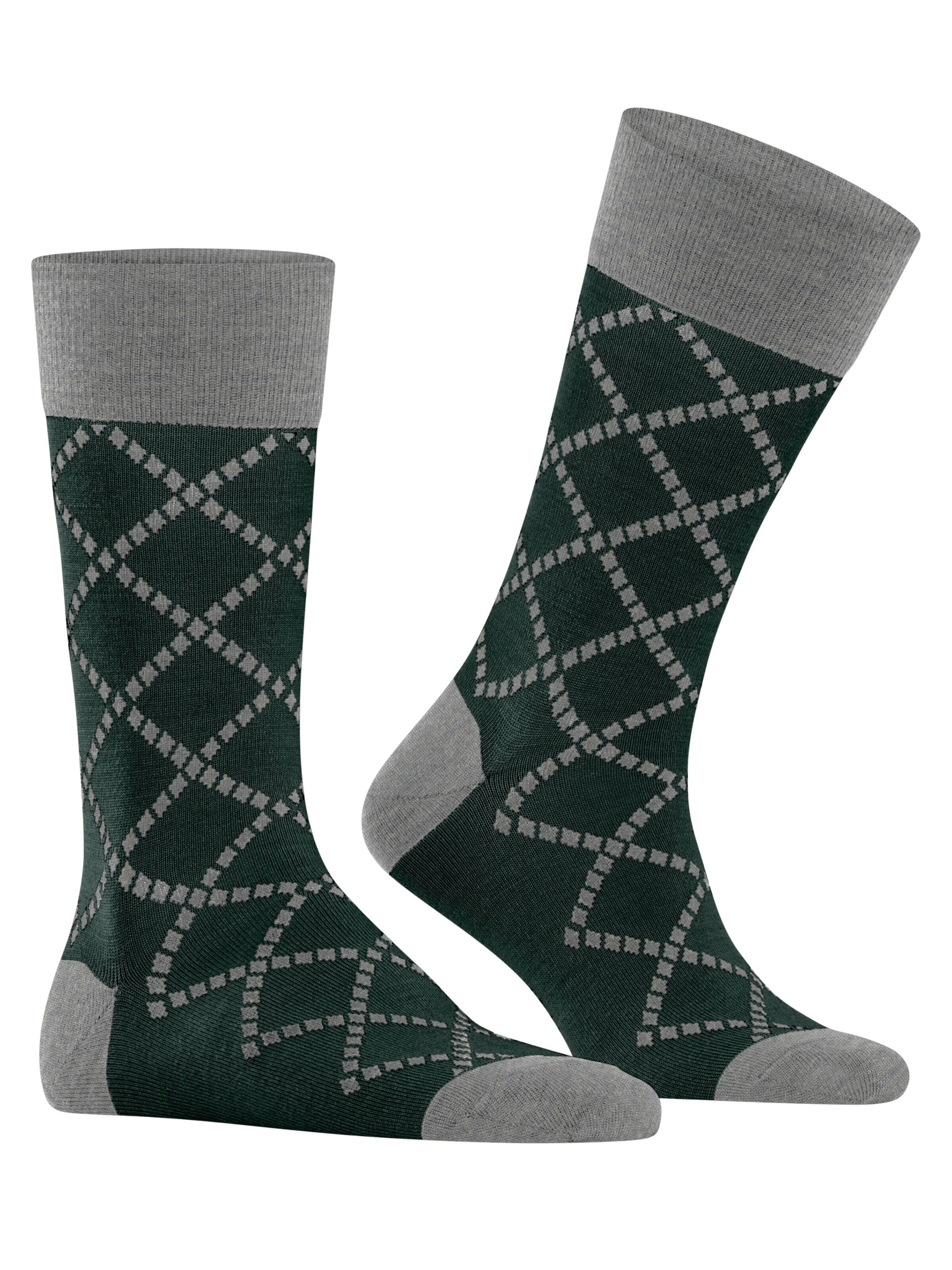 BURLINGTON Socks 'Ferry Road' in Green
