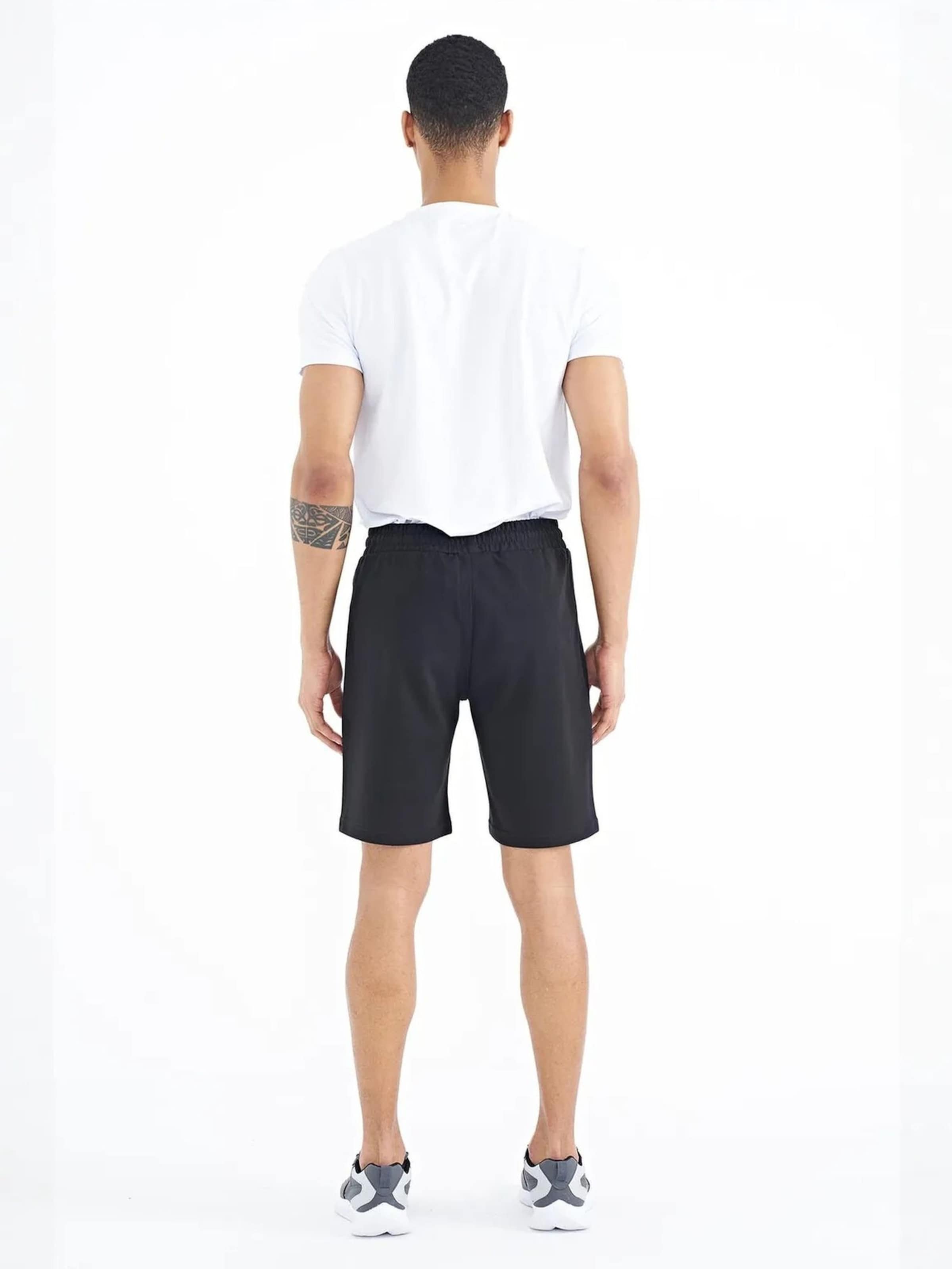 Regular Pantalon Tommy Life en noir