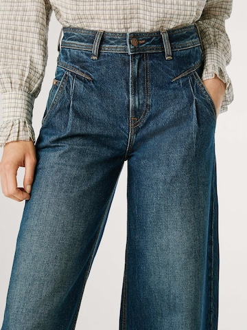 Wide Leg Jean Pepe Jeans en bleu