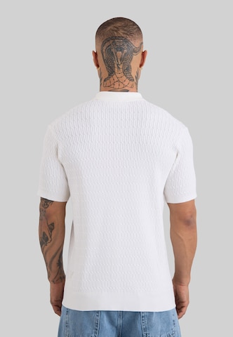 Vestes en maille Distorted People en blanc