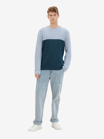 TOM TAILOR Pullover in Blau