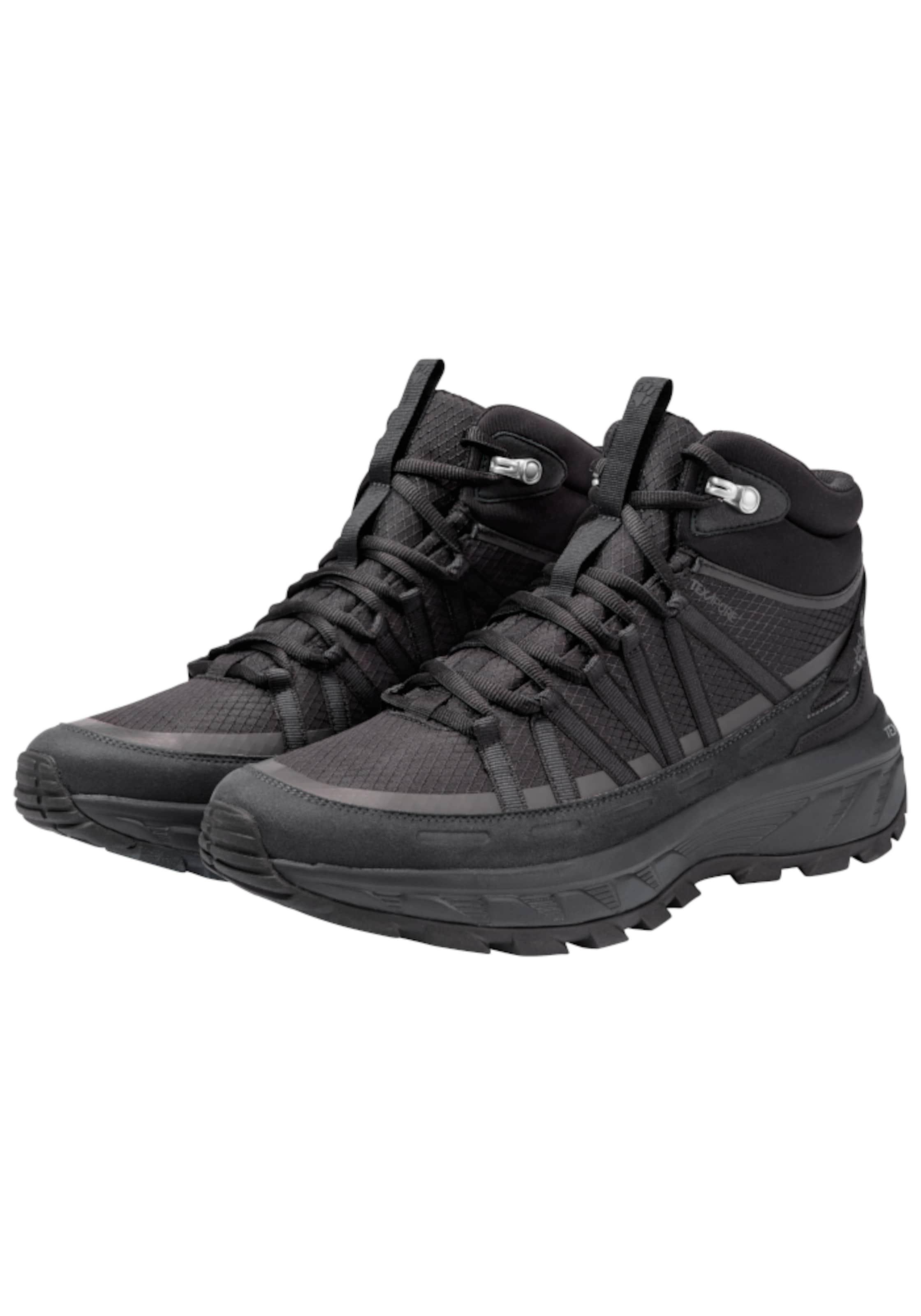 JACK WOLFSKIN Boots 'Wild Hike' in Black