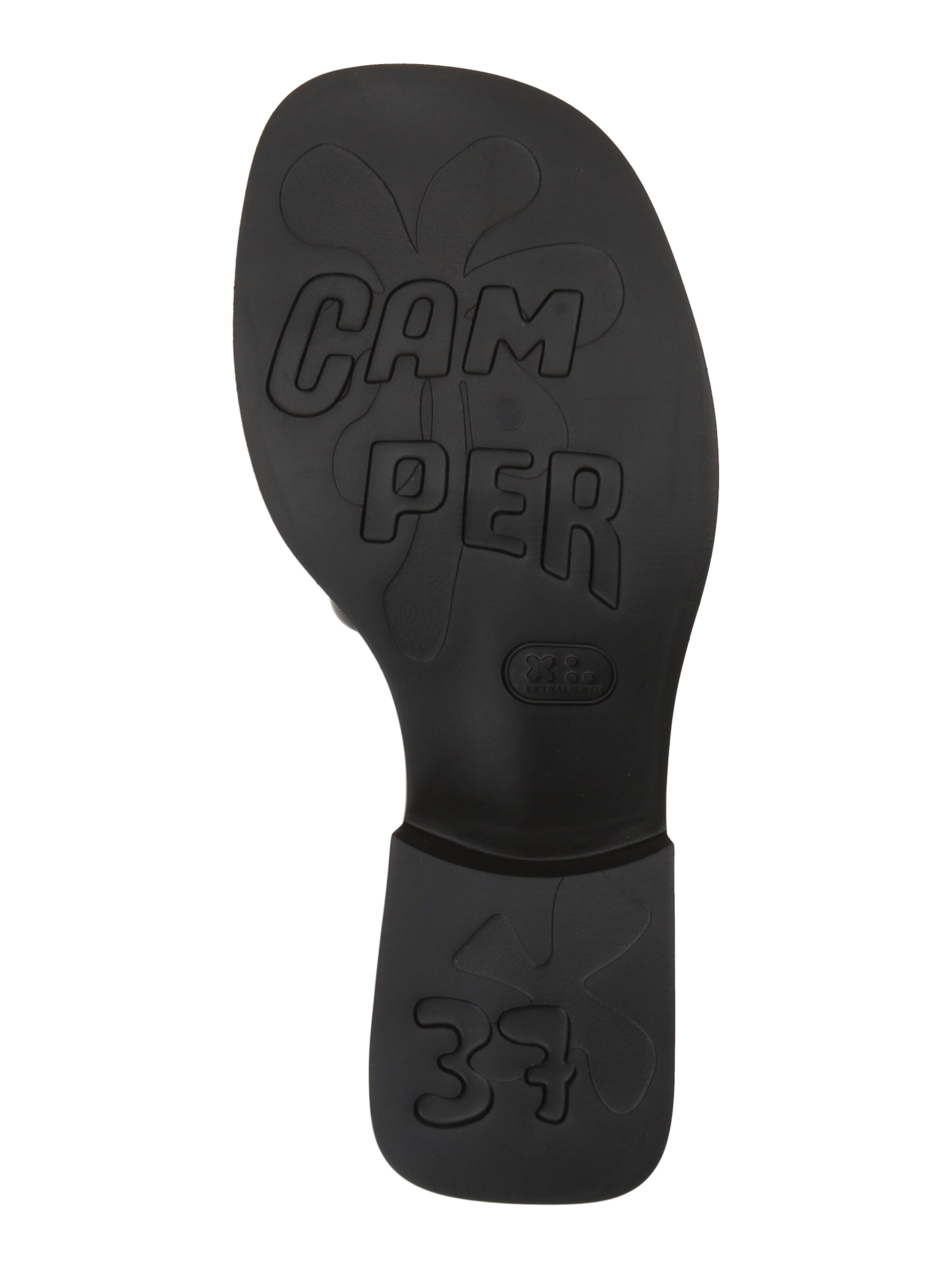 CAMPER Muiltjes 'Dana' in Zwart