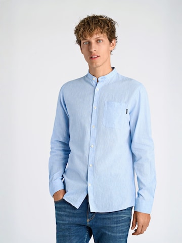 Lindbergh Regular fit Overhemd in Blauw