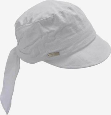 Seeberger Cap 'Cap' in Weiß: Vorderseite