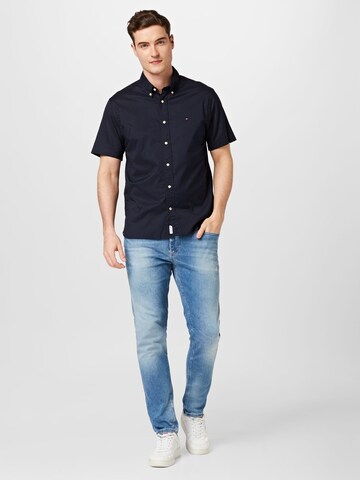 Coupe regular Chemise TOMMY HILFIGER en bleu