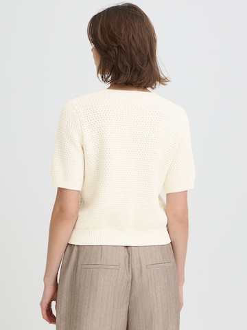 Fransa Strickjacke 'FRARALYN' in Weiß