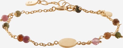 Pernille Corydon Jewellery Pulsera 'Afterglow' en oro / mezcla de colores, Vista del producto