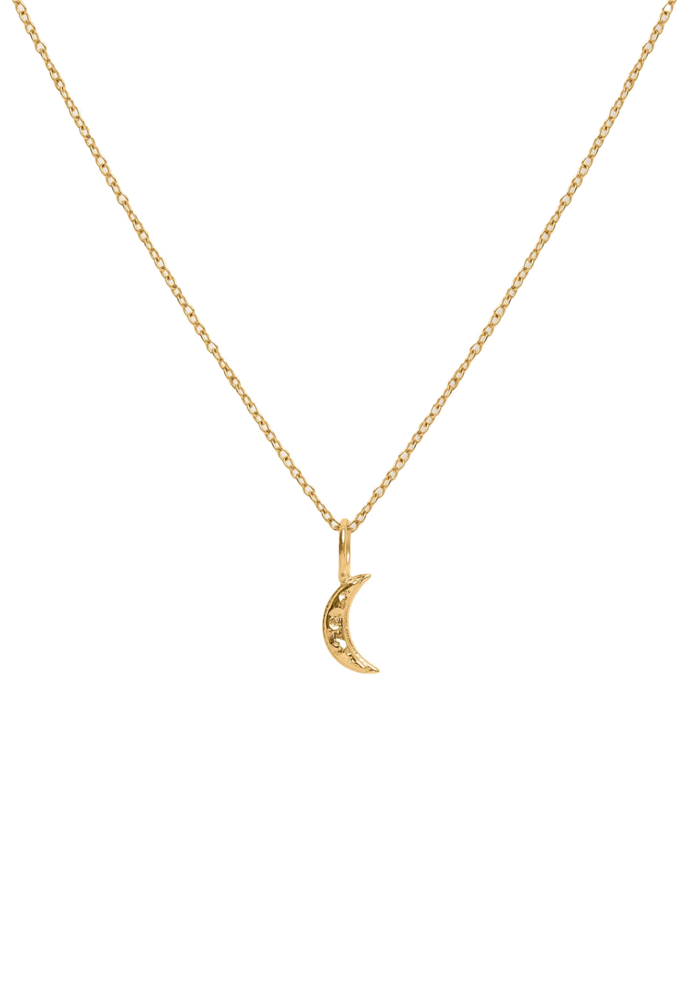 Stilnest Necklace 'Lunar Eclipse' in Gold: front
