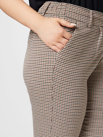 ONLY Carmakoma Regular Pants in Beige