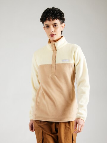 COLUMBIA Спортивная кофта 'Benton Springs' в Бежевый: спереди