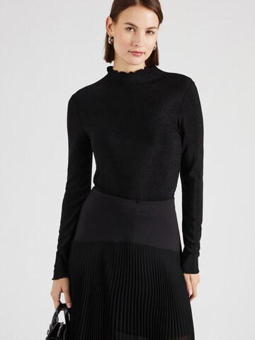 T-shirt 'PCSANDRA' PIECES en noir : devant
