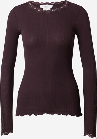 rosemunde - Camiseta en marrón: frente