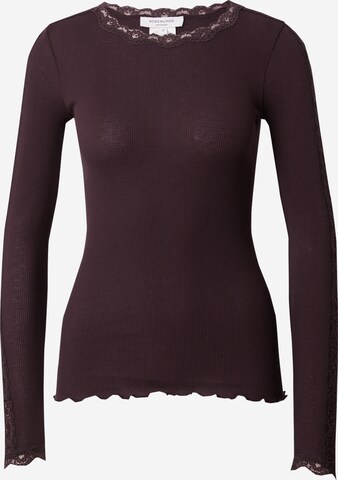 T-shirt rosemunde en marron : devant