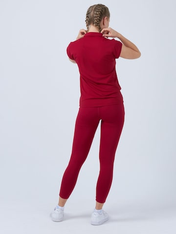 SPORTKIND Performance shirt 'Polo Shirt Loose-Fit' in Red