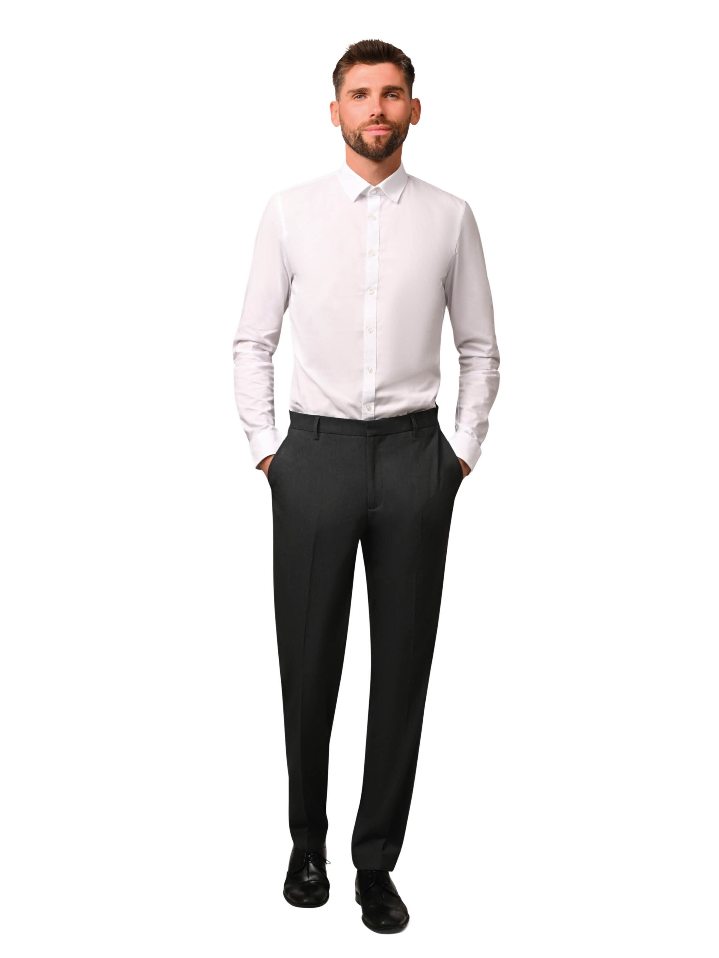 Hirschthal Slim fit Suit in Grey