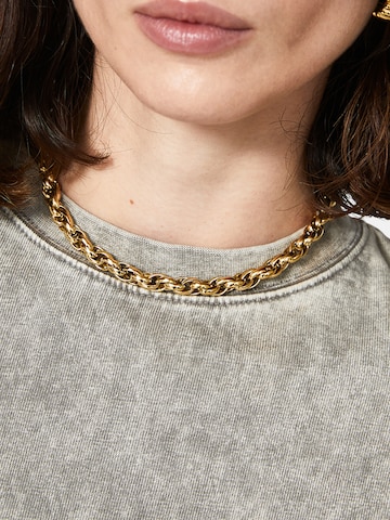 NALì Halskette small ring chain necklace in Gold: Vorderseite