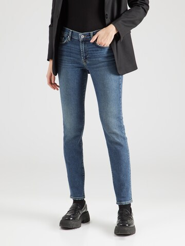 7 for all mankind Skinny Jeans 'ROXANNE Bay' in Blue: front