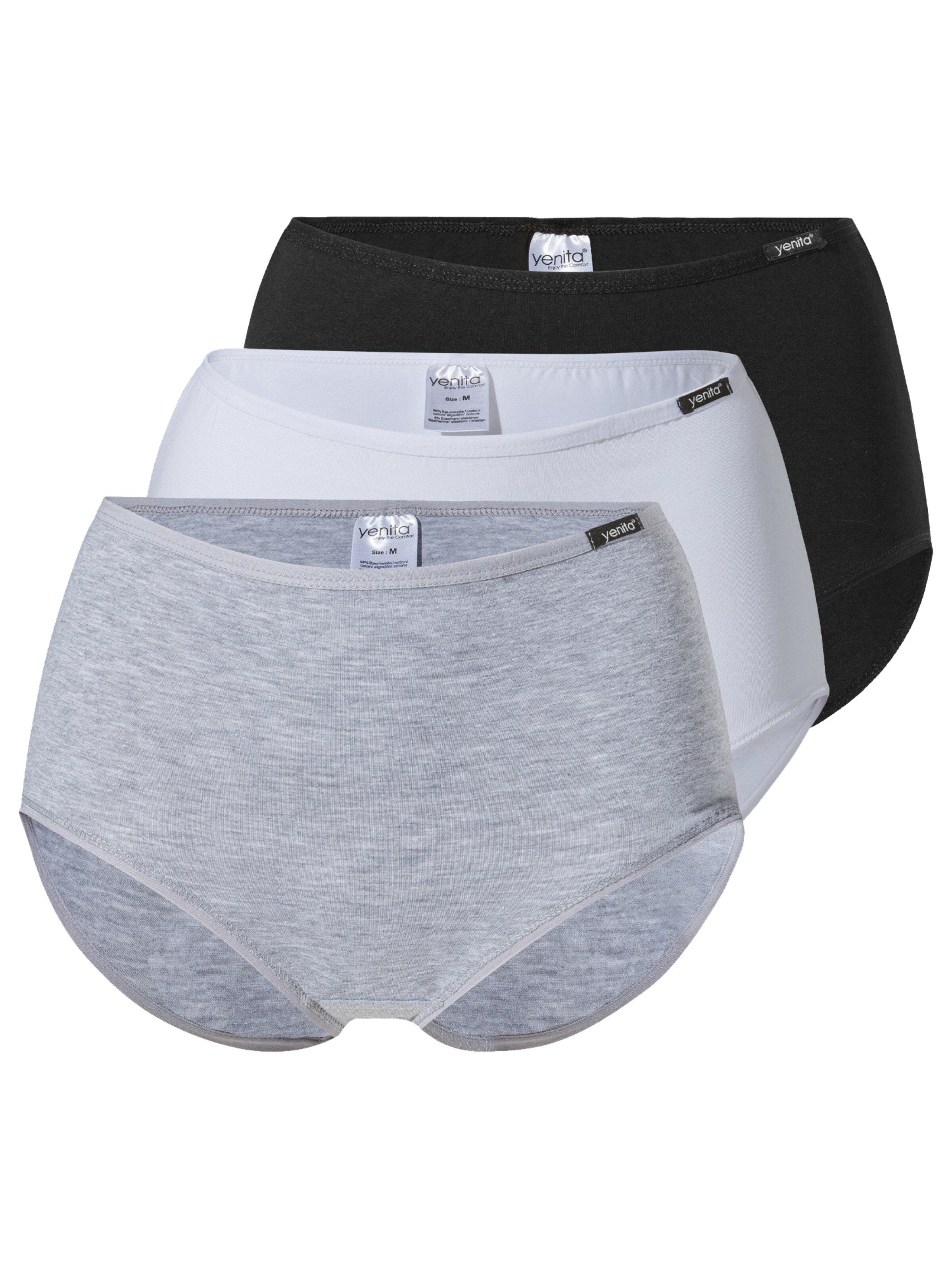 Yenita Panty 'Modern' in Grau: Vorderseite