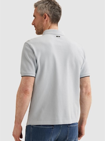 Maglietta 'Polo shirt in pique with texture' di VANGUARD in grigio