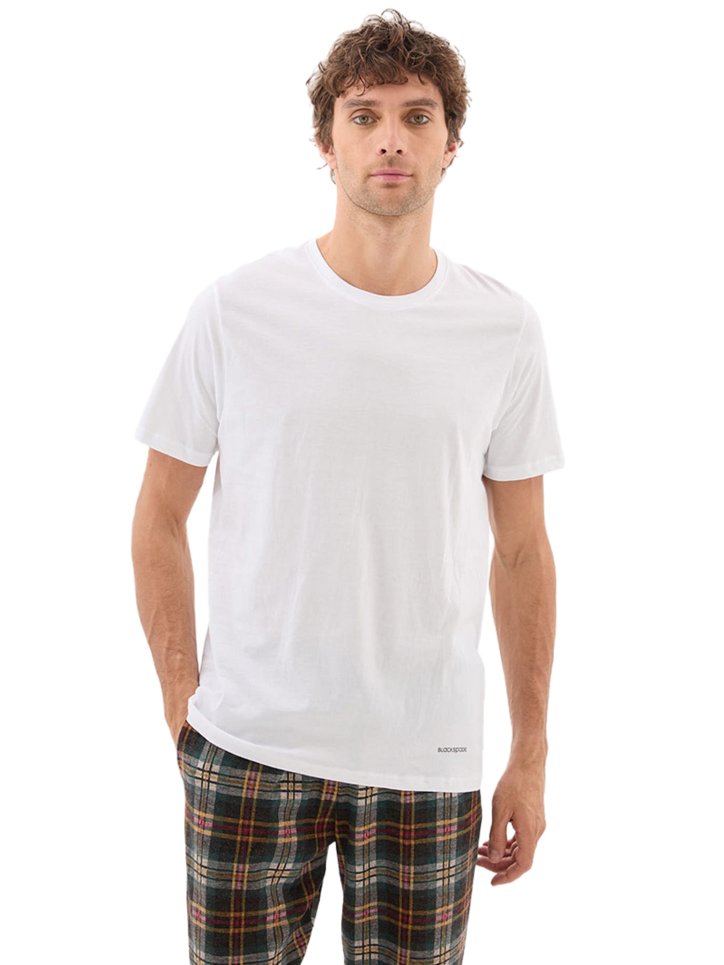 Blackspade Long Pajamas in White