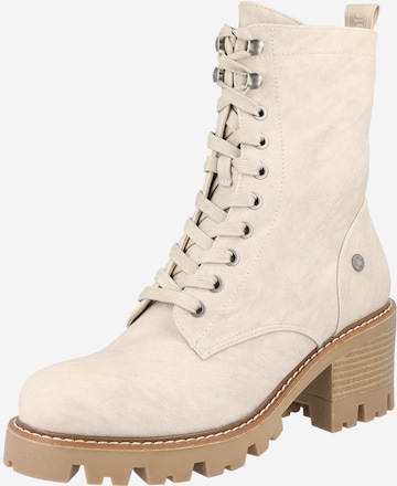 Refresh Lace-up bootie in White: front
