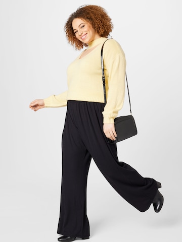 Pull-over 'Piper' Vero Moda Curve en jaune