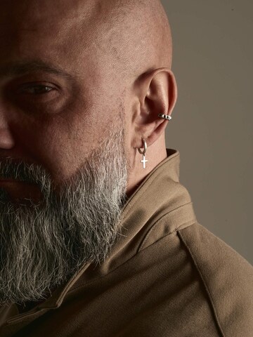 REYTEL Ohrring 'CROS' in Silber