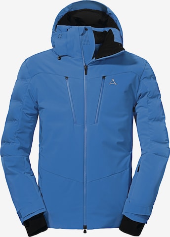 Veste de sport 'Cretaz' Schöffel en bleu : devant