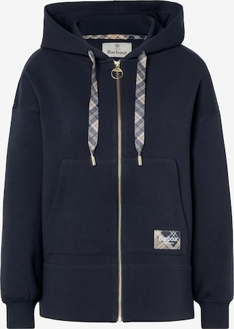 Barbour Collegetakki 'Delilah' värissä sininen: etupuoli