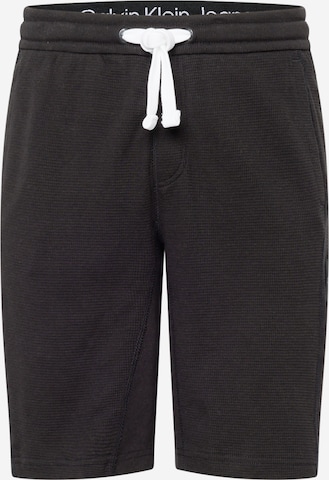 regular Pantaloni di Calvin Klein Jeans in nero: frontale