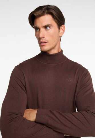 DreiMaster Klassik Sweater 'Markani' in Brown