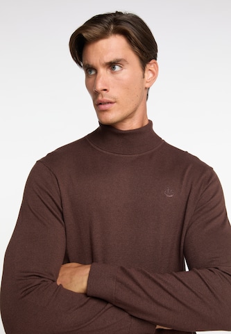 DreiMaster Klassik Sweater 'Markani' in Brown