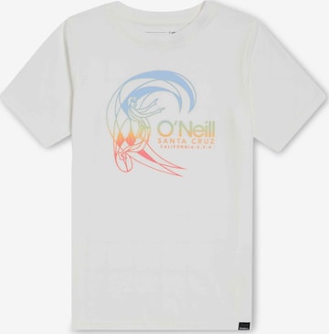 O'NEILL Shirt 'Circle Surfer' in Wit: voorkant