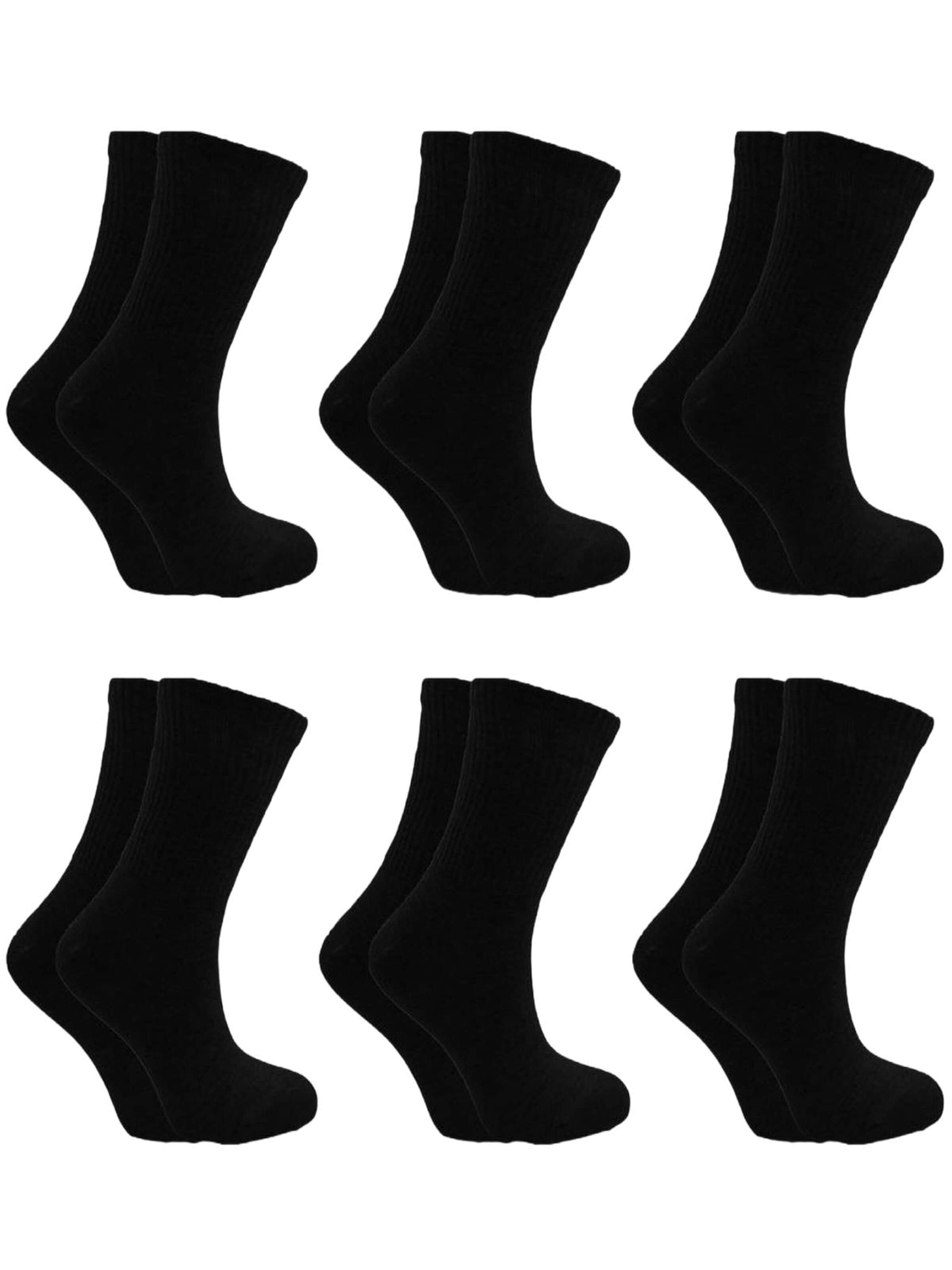 El Sueno Sokken 'Sportsocken' in Zwart: voorkant